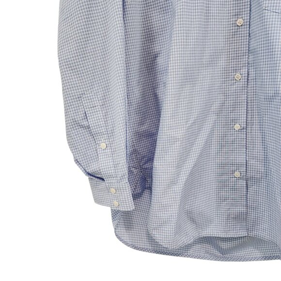 Sandro Women's Rhinestone Embellished Cotton Button Down Plaid Shirt - Picture 3 of 9